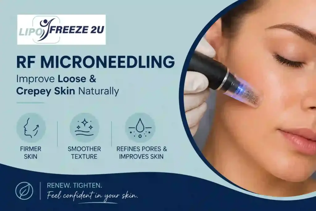 Can RF Microneedling Help Improve Loose and Crepey Skin East Grinstead?